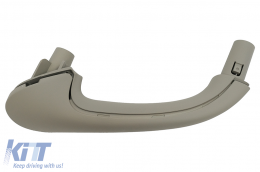 Set of Front Doors Pull Handles Interior suitable for Mercedes C-Class W203 S203 (2000-2007) Gray-image-6086029