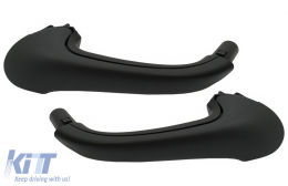 Set of Front Doors Pull Handles Interior suitable for Mercedes C-Class W203 S203 (2000-2007) Black