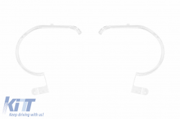 Set of light guides for the interior arch suitable for BMW X1 E84 2009-2013 for the model with xenon headlights, left and right - ABBMHL6009807