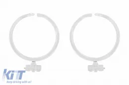 image-22-Set of light guides suitable for large ring on BMW 5 Series E60 sedan, E61 touring 2007-2010 for the model with xenon headlights, left and right