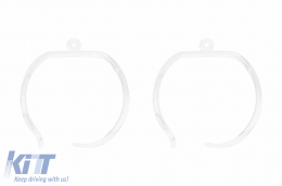 Set of light guides suitable for large ring on BMW X3 F25 LCI 2015-2017, left and right - ABBMHL6009815