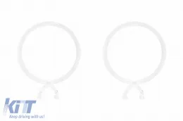 image-36-Set of light guides suitable for small ring on BMW X1 E84 2013-2015 for the model with xenon headlights, left and right