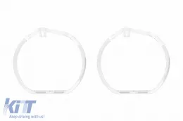 image-40-Set of light guides suitable for small ring on BMW X1 F48 2016-2020 for the model with xenon headlights, left and right