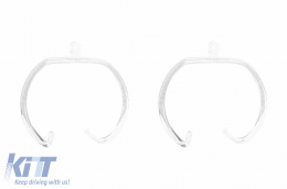 Set of light guides suitable for small ring on BMW X3 F25 LCI 2015-2017, left and right - ABBMHL6009816