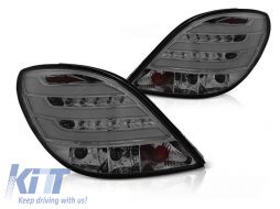 Set of tuning LED tail lights suitable for Peugeot 207 05.2006-06.2009 3/5 doors, hatchback, left and right