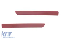 Set Reflectores rojos para BMW Serie 3 F30 2011-2019 Solo EVO Look Parachoques trasero-image-6071218