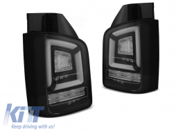 image-79-Set schwarze LED-Tuning-Rücklichter geeignet für Volkswagen T5 04.2003-2009, links und rechts