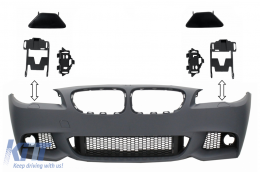 Set SRA Cover Bumper Headlights Washing System Covers suitable for BMW 5 Series F10 F11 (2010-2014) M-Tech Design - SRABMF10MT