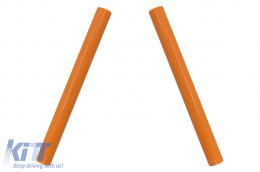 Set V-Brace Ornaments Grília Grília Diakosmhtiká katállhla gia BMW 1 2 3 4 5 6 7 Series Portokalí-image-6095480