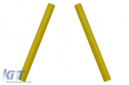 Set V-Brace Ornaments Grília Grília Diakosmhtiká katállhla gia BMW 1 2 3 4 5 6 7 Series Kítrino-image-6095488