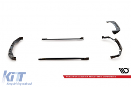 Set von Prepreg-Carbonfaser-Splittern Maxton Design geeignet für BMW X5 M-Pack G05 Facelift nach 2023-image-6144592