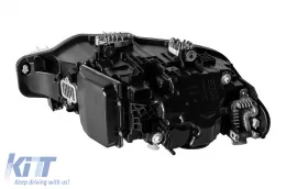 Set von Tuning-LED-Scheinwerfern geeignet für BMW 3er Reihe F30, F31 2013-2015 mit schwarzem Gehäuse, geeignet für das Modell mit Halogenscheinwerfern-image-6148815