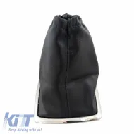 Shift Boot With Plastic Base Suitable for Ford Focus MK2 04-11 Black / Chrome GK1305-image-6305409