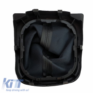 Shift Boot With Plastic Base Suitable for VW Golf V (5) 03-08 / VW Golf VI (6) 08-11 Black / Chrome GK0055