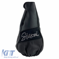 Shift Cover Universal Leather Black SR6111NX
