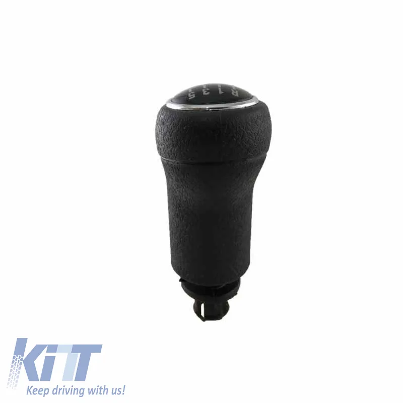 Shift Knob Black suitable for Audi A3 8L, 8P / A4 B5, B6, B7 / A6 4F / TT 8N With 5 Speed GK0232