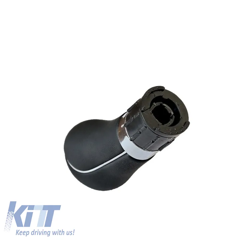 Shift Knob Black suitable for Mercedes-Benz C-Class W203 Facelift & W204, E-Class W212, W207, GLK X204 With 6 Speed