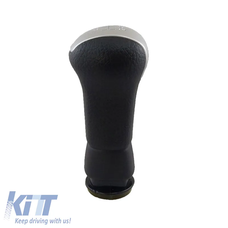 Shift Knob Black/Chrome suitable for Nissan Qashqai J10 5 With 5 Speed GK1601