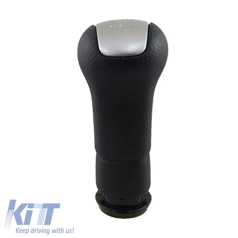 Shift Knob Black/Chrome suitable for Nissan Qashqai J10 5 With 5 Speed GK1601