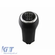 Shift Knob Black/Chrome suitable for Opel Astra H, Corsa D, Zafira B with 6 Speed GK0912-image-6296508