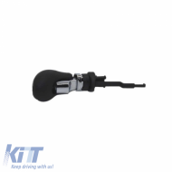 Shift Knob Black/Chrome suitable for Opel Astra J, Insignia 08-17 / Meriva B 10-17 / Zafira C 11-19 With 5 Speed GK3015