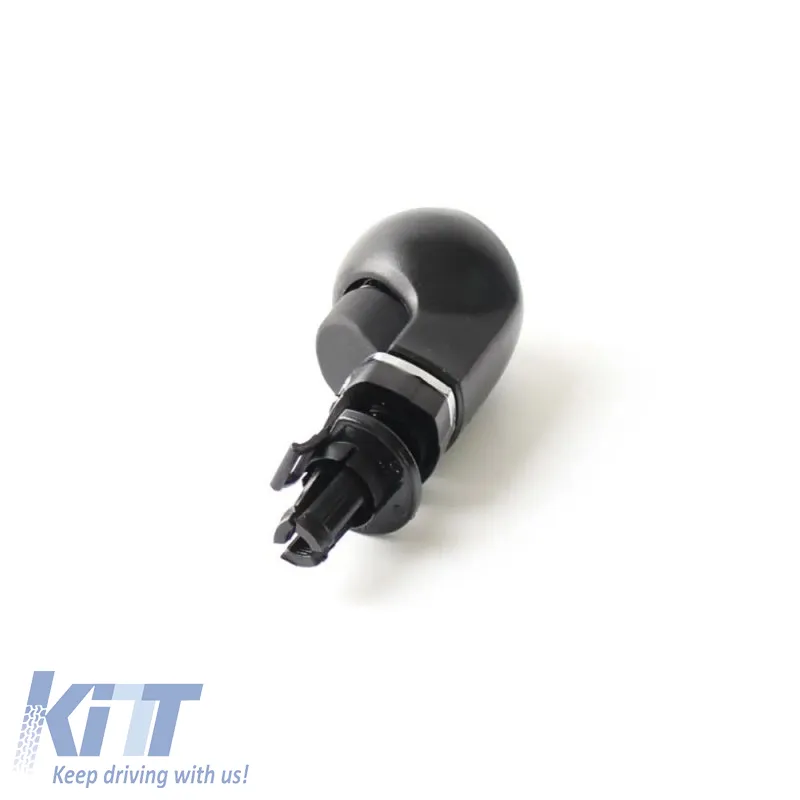 Shift Knob Black/Chrome suitable for Opel Corsa D 06-14 With 5 Speed