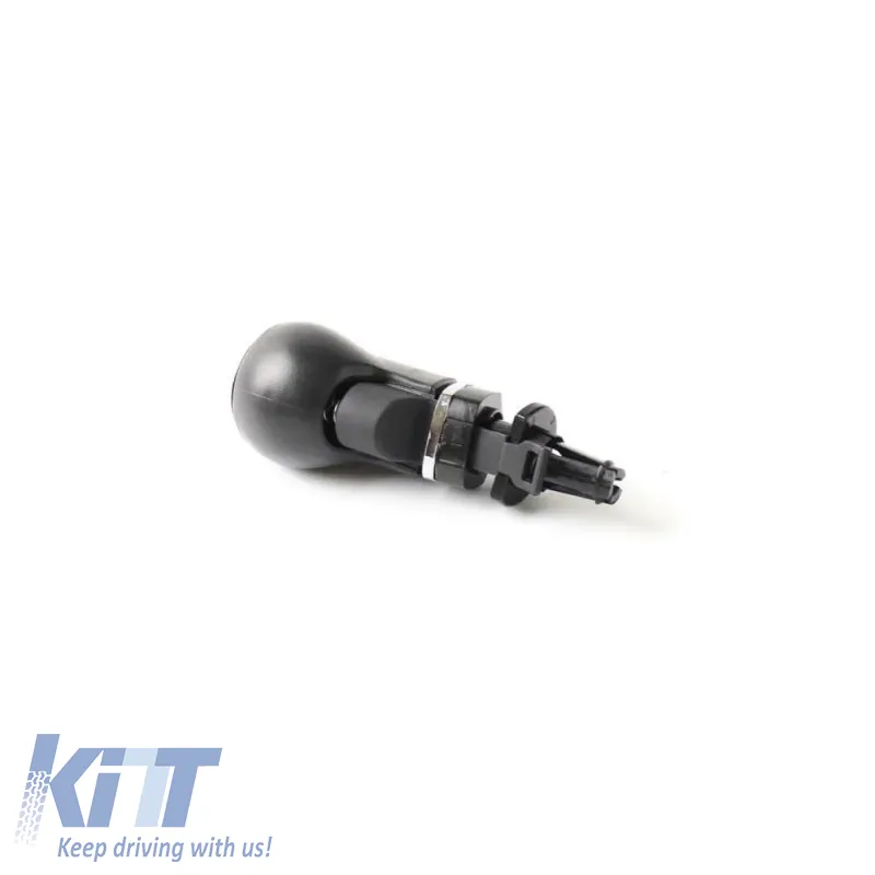 Shift Knob Black/Chrome suitable for Opel Corsa D 06-14 With 5 Speed
