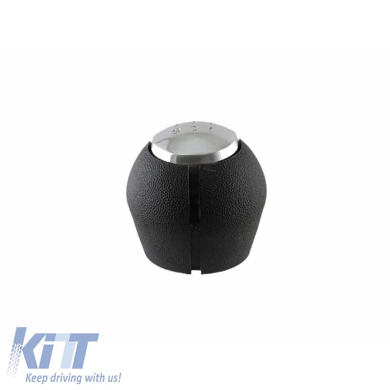Shift Knob Black/Chrome suitable for Opel Vectra C With 5 Speed GK0943
