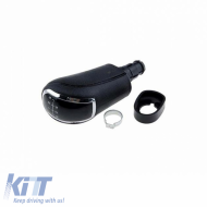 Shift Knob Black/Chrome suitable for Mercedes-Benz W202, W203, W208, W210, W169, Vito W638 With 5 Speed GΚ3008