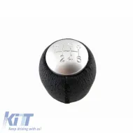 Shift Knob Black/Nickel suitable for Alfa Romeo 159 / Spider / Brera with 6 Speed GK1203-image-6296583