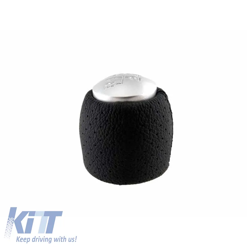 Shift Knob Black/Nickel suitable for Alfa Romeo 159 / Spider / Brera with 6 Speed GK1203