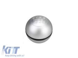 Shift Knob Silver suitable for Alfa Romeo Giulietta 6 Speed