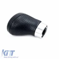 Shift Knob suitable for BMW Black / Silver with 6 Speed E90 Look-image-6311426