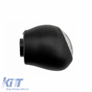 Shift Knob suitable for Renault Clio 05-14 / Megane 02-16 / Scenic 03-15 / Trafic 01-15 / Dacia Duster 10-17 with 6 Speed Chrome Black GK3221