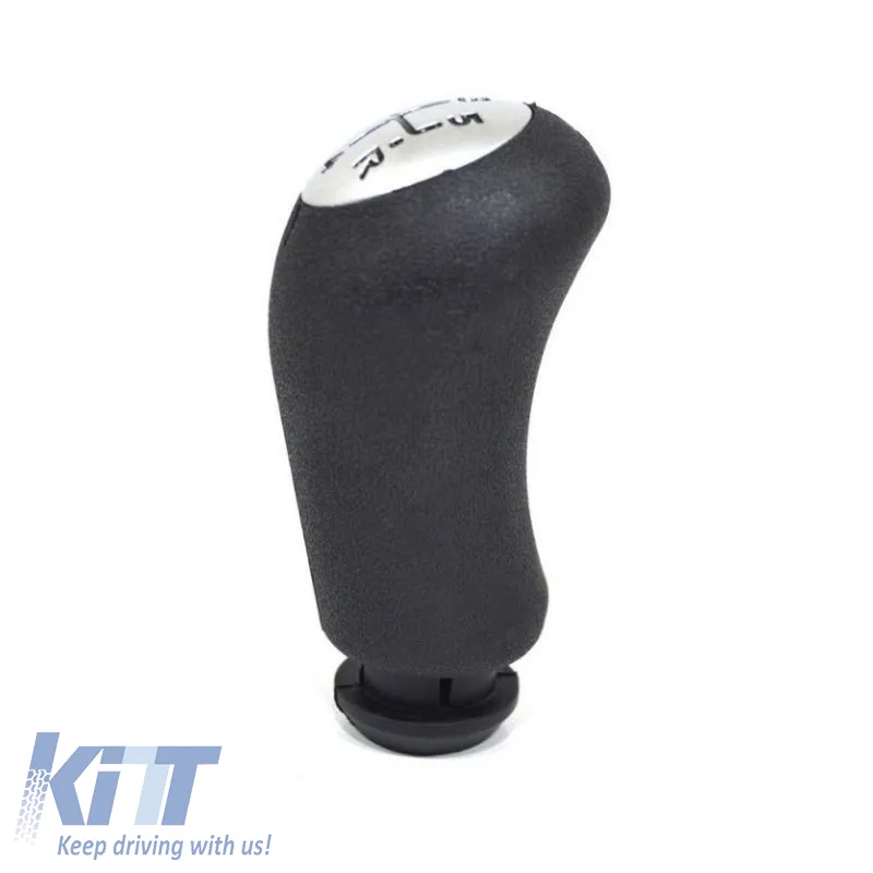 Shift Knob suitable for Renault / Dacia with 5 Speed Chrome Black
