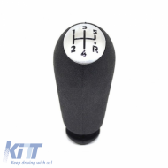 Shift Knob suitable for Renault / Dacia with 5 Speed Chrome Black