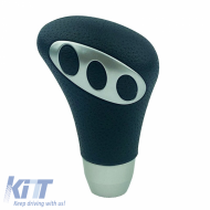 Shift Knob Universal Black With Silver Suitable for Normal Reverse 37059-image-6296140