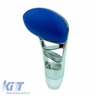 Shift Knob Universal Blue/Chrome Suitable for Normal Reverse 37005-image-6306084