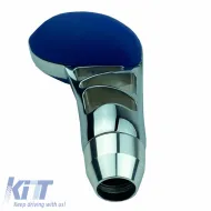 Shift Knob Universal Blue/Chrome Suitable for Normal Reverse 37005-image-6306087