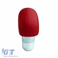 Shift Knob Universal Red With Nickel Oval Suitable for Normal Reverse 37032-image-6305989