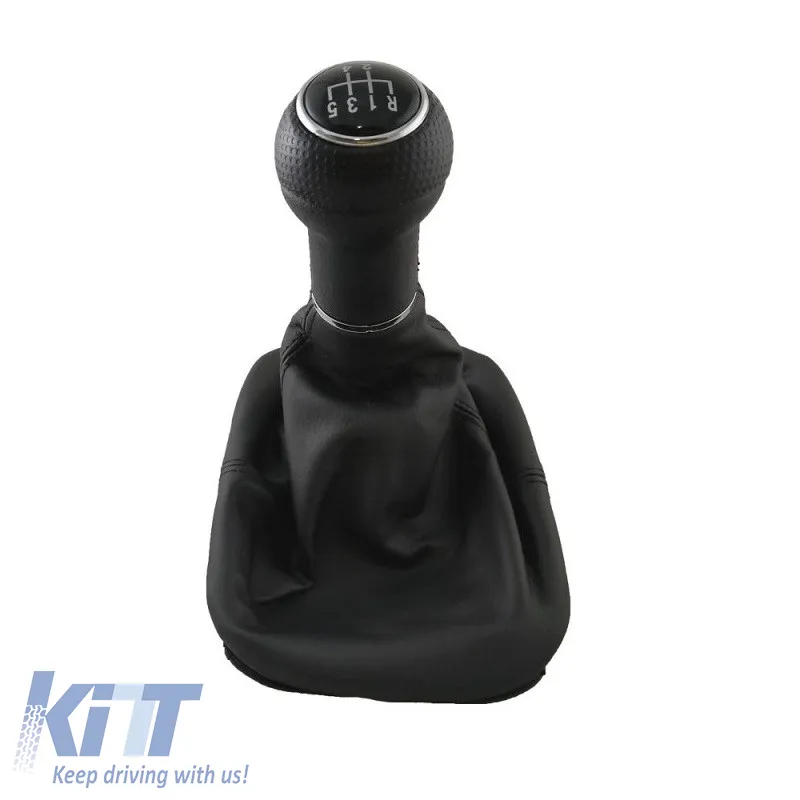Shift Knob with Boot and Frame suitable for VW Golf IV (4) with Push Reverse 23mm GK0013
