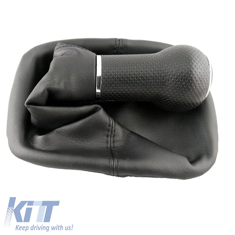Shift Knob with Boot and Frame suitable for VW Golf IV (4) with Push Reverse 23mm GK0013