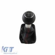 Shift Knob With Boot Black Suitable for Audi A3 8L With 6 Speed GK0242