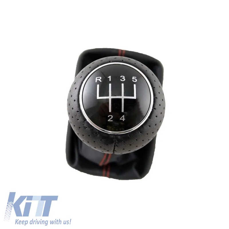 Shift Knob With Boot Black Suitable for Audi A3 8L With 5 Speed 12mm GK0241