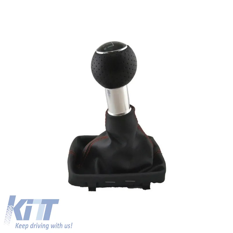 Shift Knob With Boot Black Suitable for Audi A3 8L With 5 Speed 12mm GK0241