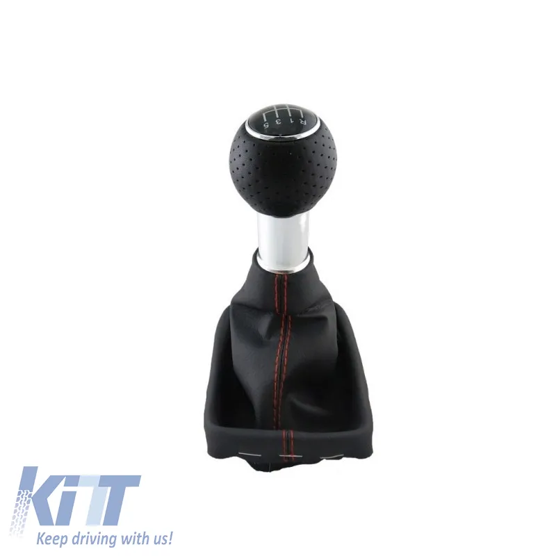 Shift Knob With Boot Black Suitable for Audi A3 8L With 5 Speed 12mm GK0241