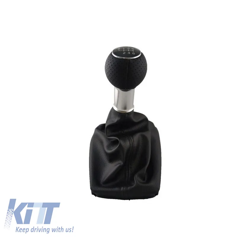 Shift Knob With Boot Black Suitable for Audi A3 8L With 6 Speed GK0203