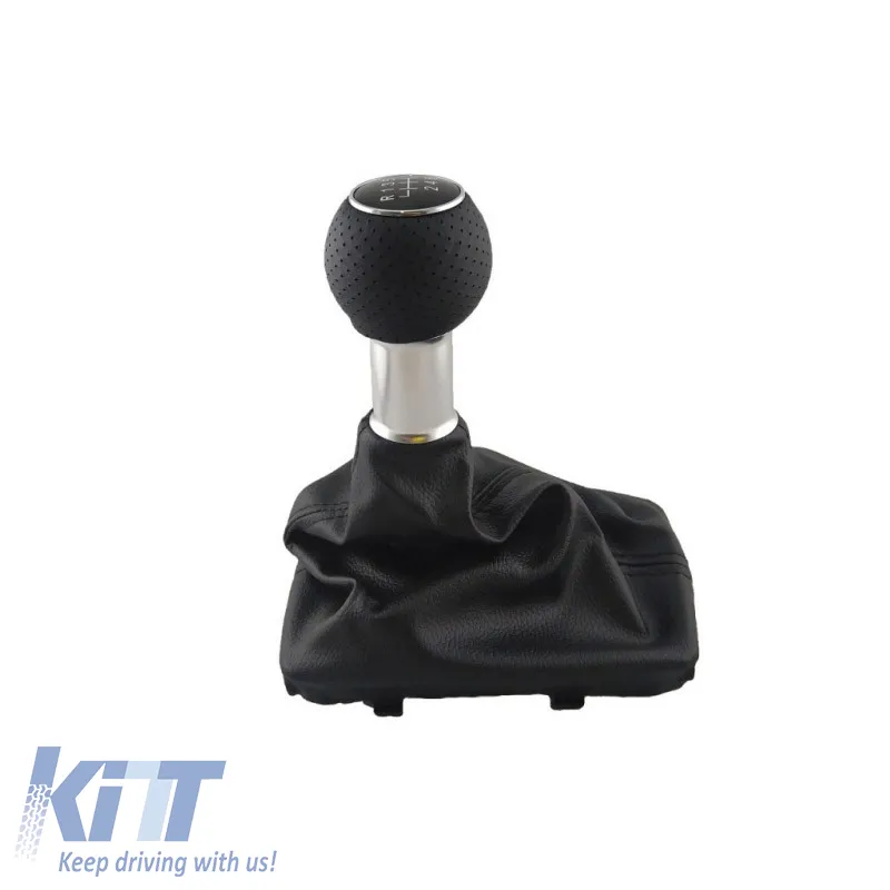 Shift Knob With Boot Black Suitable for Audi A3 8L With 6 Speed GK0203