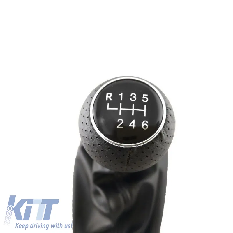 Shift Knob With Boot Black Suitable for Audi A3 8L With 6 Speed GK0203