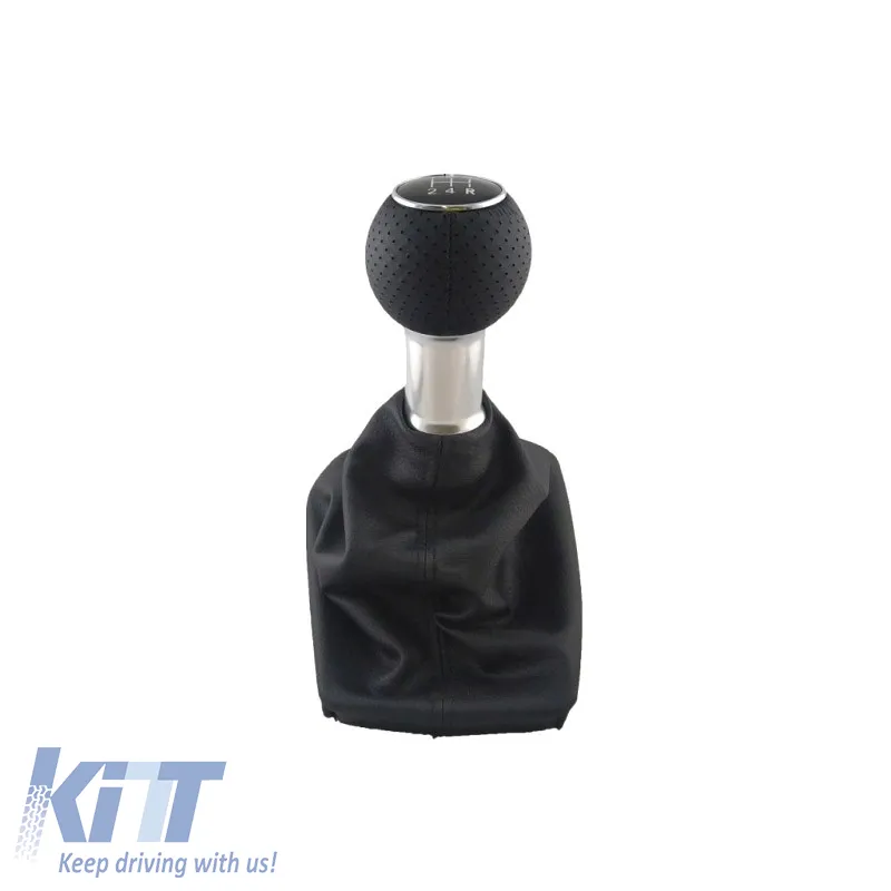 Shift Knob With Boot Black Suitable for Audi A4 B6/B7 With 5 Speed GK0201